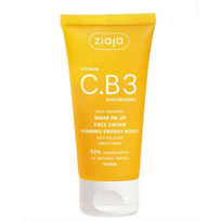 vitaminas b3 - ZIAJA VITAMIN C.B3 NIACINAMIDE dieninis veido kremas, 50 ml - 2 nuotrauka