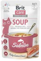 salmon brit care - Brit Care Cat Soup Salmon, lašiša, 75 g - 2 nuotrauka