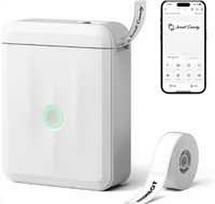 label printer - Niimbot D110M nešiojamasis etikečių spausdintuvas Baltas (White) - 1 nuotrauka