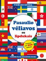 KNYGA Pasaulio vėliavos. Su lipdukais