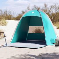 vidaXL trivietė paplūdimio palapinė, jūros žalia (Sea Green)