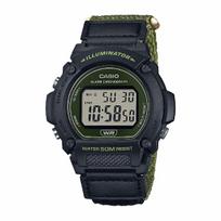 laikrodziai case - Casio W-219HB-3AVEF Žalias (Green) - 2 nuotrauka