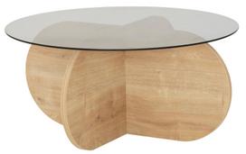 zurnalinis staliukas azuol - Kalune Design Kavos staliukas Bubble, ąžuolo/pilka (Oak/Grey) - 2 nuotrauka