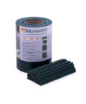 tvoros vartai - Tvoros juostos rinkinys BAUSWERN Eco, 35 x 0,19 m (450 g/m²) + 28 klipsai, žalia (Green) - 2 nuotrauka