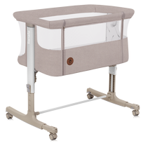 kudikiu lovytes - Lionelo Aurora 3in1 kelioninė lovytė, smėlio (Beige) - 1 nuotrauka