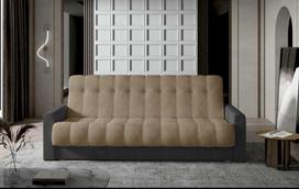 Sofa-lova Garett Monolith 09, ruda/pilka (Brown/Gray)