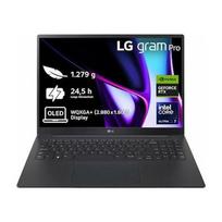 LG gram 16" WQHD+ Core Ultra7 155H, RTX 3050, 32 GB, 2 TB, Juodas (Black)