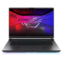 ASUS ROG Strix G16 G615LW-S5116W, Intel Core Ultra 9, 32 GB, 1 TB, 16", NVIDIA GeForce RTX 5080, Pilkas (Grey)