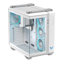 atx korpusai - ASUS TUF Gaming GT502 Horizon Baltas (White) - 5 nuotrauka