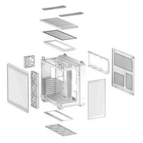 atx korpusai - ASUS TUF Gaming GT502 Horizon Baltas (White) - 8 nuotrauka