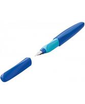kairiaranku - Plunksnakotis Pelikan Twist P457M, Tamsiai Mėlynas (Deep Blue) - 1 nuotrauka