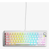 balta klaviatura - Glorious GMMK 3 65% Prebuilt klaviatūra Žaidimams, USB, QWERTY, Anglų (US), Balta (White) - 1 nuotrauka