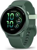 Garmin Vivoactive 6 010-02985-02 Metalinės jaspio spalvos su žaliu dirželiu (Jasper Green)