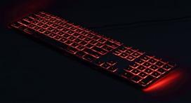 mac klaviatura - Matias Aluminum RGB Keyboard for Mac UK Space Gray (Pilka) - 3 nuotrauka
