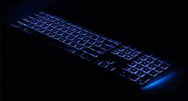 mac klaviatura - Matias Aluminum RGB Keyboard for Mac UK Space Gray (Pilka) - 5 nuotrauka