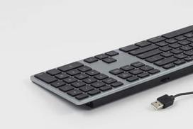 mac klaviatura - Matias Aluminum RGB Keyboard for Mac UK Space Gray (Pilka) - 7 nuotrauka
