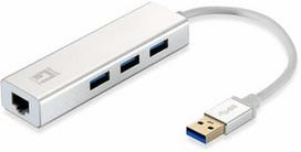 gigabit adapteris - LevelOne USB-0503 Gigabit - 1 nuotrauka