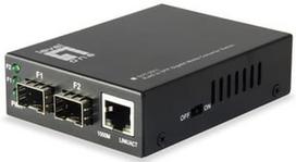 one levelone switch - LevelOne RJ45 To SFP Gigabit Media Converter Switch GVT-2011 - 1 nuotrauka