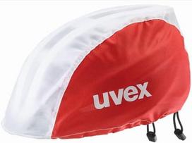 Šalmo uždangalas nuo lietaus Uvex Bike red-baltas