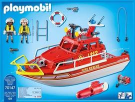 playmobil city action - Playmobil Fire Boat - 70147 - 3 nuotrauka