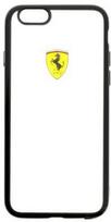 Ferrari Racing Shield Back Case For Apple iPhone 6 Plus/6s Plus Transparent/Black