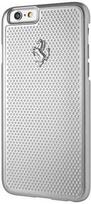 Ferrari Perforated Hard Back Case For Apple iPhone 6/6s Grey