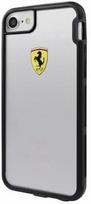 Ferrari Shockproof Racing Back Case For Apple iPhone 7/8 Transparent