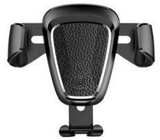 automobilio telefono laikiklis - Baseus Gravity Car Mount Holder Black - 1 nuotrauka