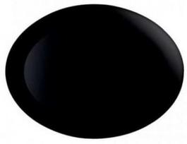Luminarc Diwali Oval Plate 25x33cm Black
