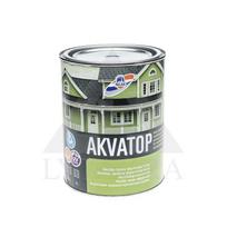 akvatop - Dažai Rilak AKVATOP, žali tamsiai (Dark Green), 0.9 l - 1 nuotrauka