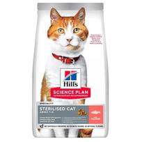 science plan sterilised - Hill's Science Plan Sterilised Cat Adult with Salmon 3 kg - 1 nuotrauka