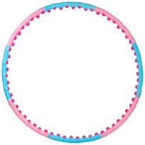 gimnastikos lankas - SMJ Masažinis Gimnastikos Lankas WIDE, mėlyna/rožinė (Blue/Pink) - 1 nuotrauka