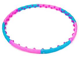gimnastikos lankas - SMJ Masažinis Gimnastikos Lankas WIDE, mėlyna/rožinė (Blue/Pink) - 2 nuotrauka