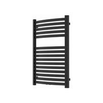 elektriniai gyvatukai juodas - Elektrinis rankšluosčių džiovintuvas INVENA, juodas (Black), 800 x 540 mm - 2 nuotrauka