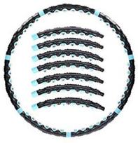 gimnastikos lankas - HMS Hula Hoop HHP006, mėlynas/juodas (Blue/Black) - 1 nuotrauka