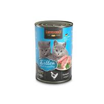 LEONARDO Kitten Poultry konservai su naminių paukščių mėsa kačiukams, 400 g