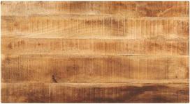 stalvirsis 120x60 - vidaXL Stalviršis, 120x60x2,5cm, grublėta mango mediena (Natural Mango) - 1 nuotrauka