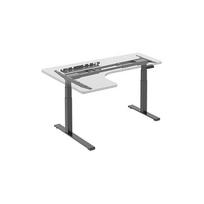 kampinis stelazai - Powerton Kampinis stalo rėmas, elektra reguliuojamas, juodas (Black) - 2 nuotrauka