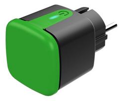 ismanu nama - Deltaco SH-OP01 Išmanusis lauko kištukas WiFi, Juodas / Žalias (Black / Green) - 1 nuotrauka