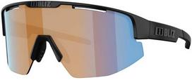 Bliz Matrix Nano Optics dviratininkų akiniai juodi (Black) - koralų oranžiniai mėlyni (Coral Orange Blue)
