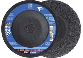 slifavimo diskas 125 mm - Šlifavimo diskas PFERD CC-Grind-Robust Steelox SGP, 125 mm x 22,23 mm - 1 nuotrauka