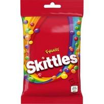 skittles - Kramtomieji saldainiai SKITTLES Fruit Pouch, 125 g - 1 nuotrauka