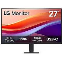 monitor 27 curved - LG 27U421A-B - 1 nuotrauka