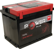 akumuliatorius 12v 1,5ah - Power Plus 55Ah 420A EN 12V - 2 nuotrauka