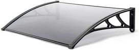 VidaXL Stogelis durims, 80x120 cm, tamsintas pilkas (Gray)