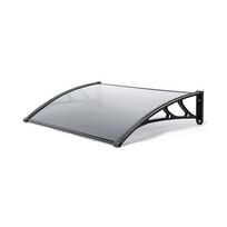 duru stogelis - VidaXL Stogelis durims, 80x120 cm, tamsintas pilkas (Gray) - 2 nuotrauka