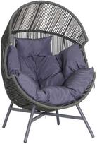 senukai kedes lauko - Lauko krėslas Harvis, tamsiai pilkas (Dark Grey) - 1 nuotrauka