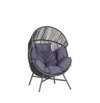 senukai kedes lauko - Lauko krėslas Harvis, tamsiai pilkas (Dark Grey) - 2 nuotrauka