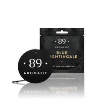 saldainiai - Aromatic 89 Kabinamas popierinis oro gaiviklis Blue Nightingale (Mėlyna Nightingale) - 5 nuotrauka