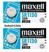 laikrodziu baterijos - Maxell 399 (SR927W) Baterijos 10 vnt. - 1 nuotrauka